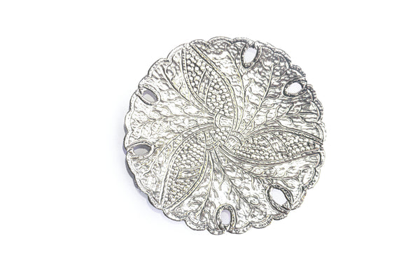 Sahba Silverplated Brass Ornate Tray