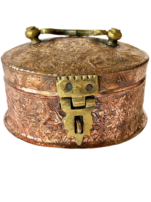 Antique Indian Copper Paandaan