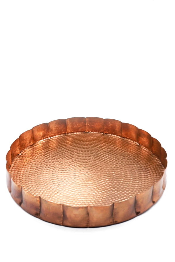 Scalloped Copper Thaal