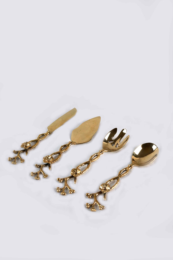 FloralTwine Serving Cutlery Collection