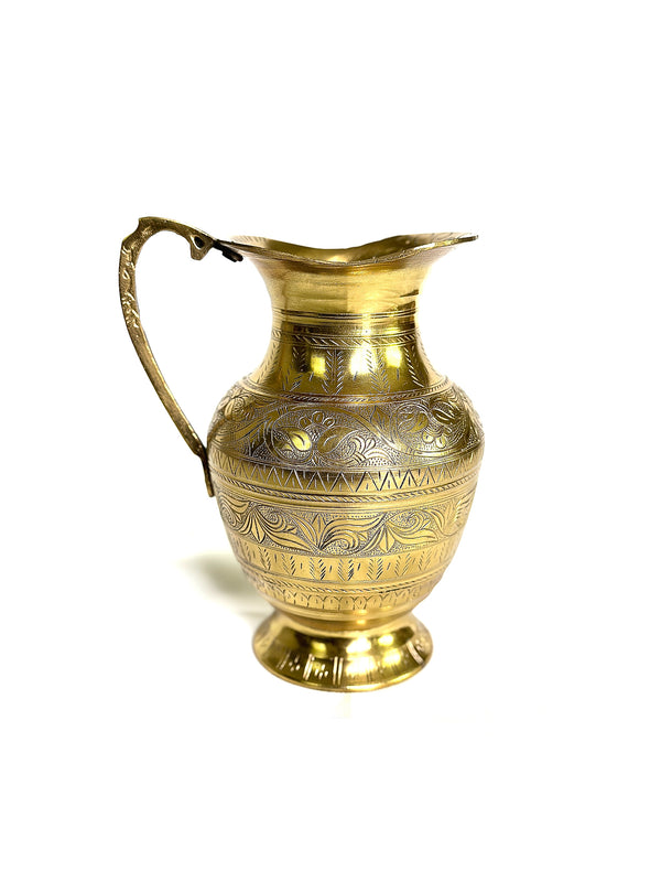 Heirloom Vintage Brass Water Jug