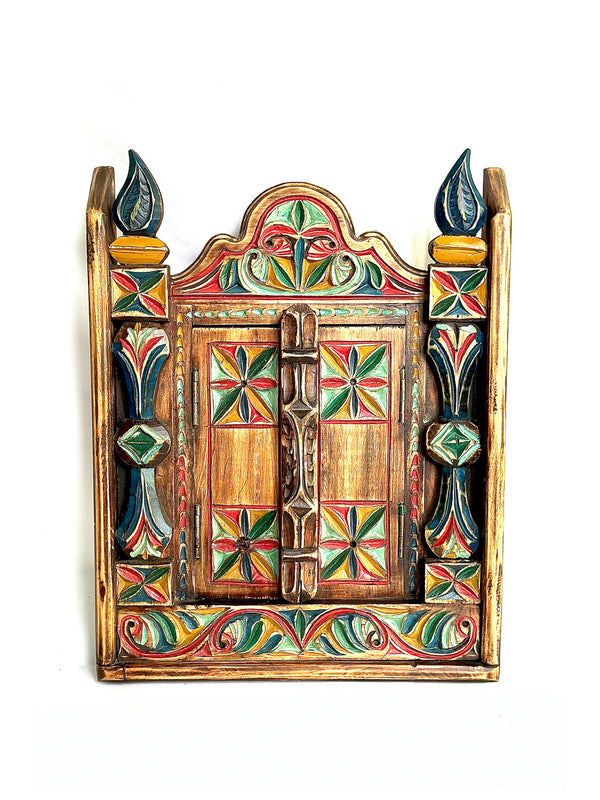 Swati Handmade Wooden Wall-Hanging Key Holder