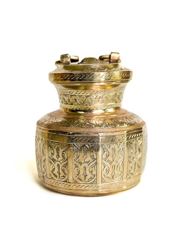 Antique Solid Brass Milk Pot